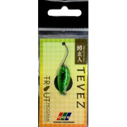 Рибальська блешня, коливна, EOS P150313, вага 2г, колір № GS171046